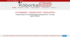 Desktop Screenshot of koborka.hu